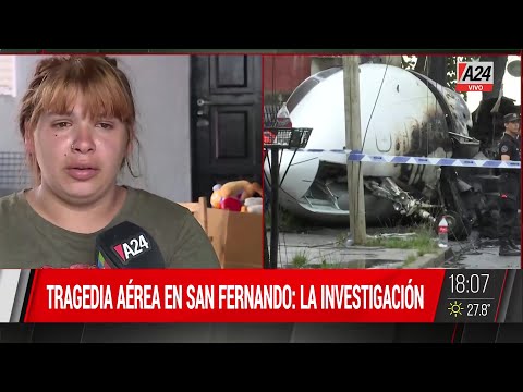 Tragedia en San Fernando: testimonios de vecinos y las angustiantes últimas palabras de los pilotos