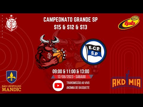 Regatas x Pinheiros: Campeonato Grande SP 2023 de Basquete, Sub15, S12 e S13