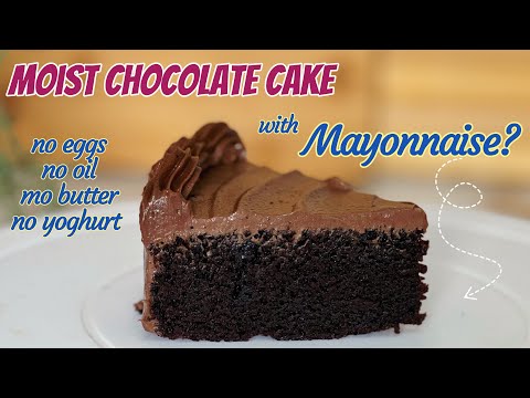 Super MOIST CHOCOLATE CAKE with mayonnaise | The results will surprise you!