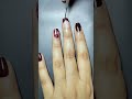 ✨Easy marble nail art design for beginners ✨💅🏻# brownnails #nailartdesigns #shortvideo