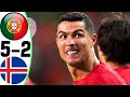 Portugal vs Iceland 5-2 - All Goals and Highlights RESUMEN Y GOLES ( Last Matches ) HD