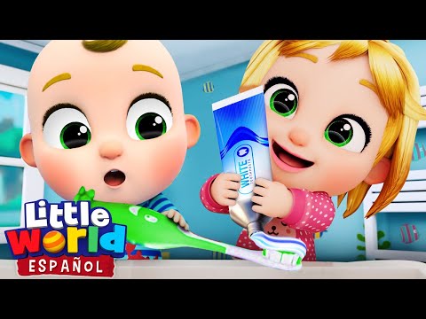 ¡Hora De Levantarse y Alistarse! | Canciones Infantiles para Aprender | Little World en Español