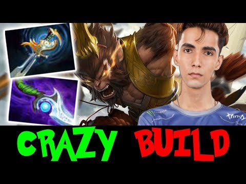Sumail Plays Monkey King - CRAZY BUILD - Sumail SVG vs CCnC - FACEIT League DOTA 2