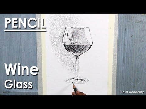 Mountains and Pine Tress Watercolor Pencil Landscape Drawing | steps to follow