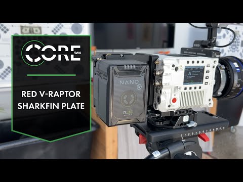 Red V-Raptor Sharkfin Plate