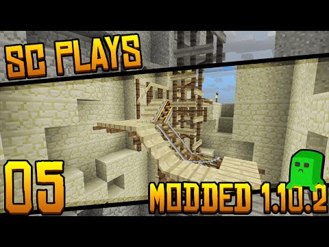 SC Plays: Modded Minecraft 1.10.2 - E05: "Down We Go, Twice"