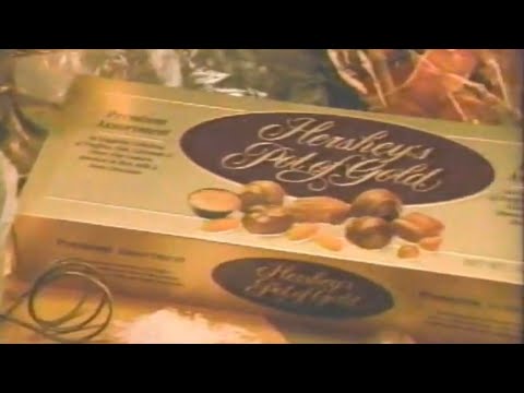 1996 Hershey's Pot of Gold Chocolate Box Christmas Commercial