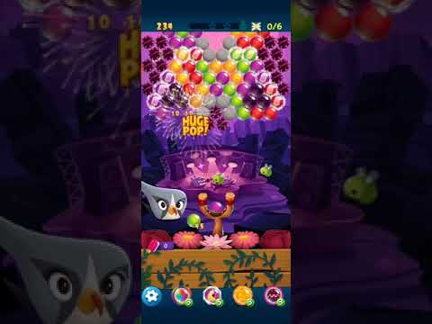 Angry birds pop bubble shooter HARD LEVEL 152 NO BOOSTER