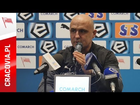 Trener Michał Probierz po meczu z Pogonią Szczecin (15.12.18)