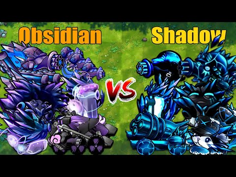 PVZ 1 Fusion 3.2 Challenge!! Team Obsidian VS Team Shadow VS 300 Zombie Random - Who Will Win?