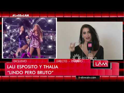 Lali habló de su relación con Thalía