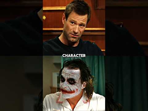 Aaron Eckhart on working with Heath Ledger!🤯 #shorts