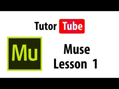 Muse Tutorial Lesson 1 Muse Interface and Type of Website Choices