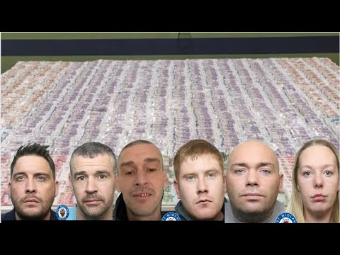 British DrugsGang Who Got Caught With £8m Dr*gs & Cash Jailed For 86 Years