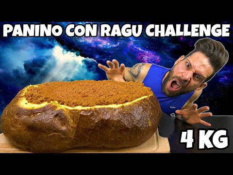 4 KG BOLOGNESE SANDWICH CHALLENGE (Burger Challenge) - MAN VS FOOD - (Hype Premium)