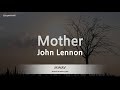 John Lennon-Mother (Karaoke Version)