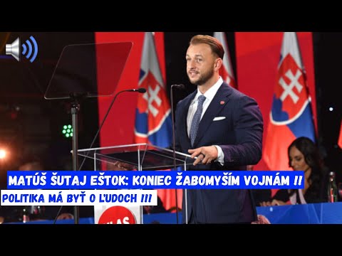Nový predseda Hlasu Šutaj Eštok už nebude pôsobiť na poste generálneho manažéra strany !!