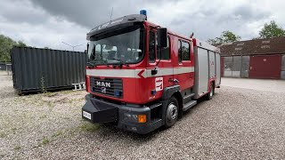 Camion de pompiers MAN 14.284 MC à vendre - Image 4 | Autoline CG Camion de pompiers MAN 14.284 MC | Image 4 - Autoline