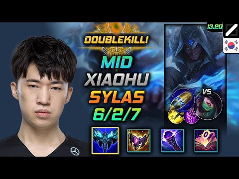 Sylas Mid Build Xiaohu Everfrost First Strike - LOL KR GrandMaster Patch 13.20