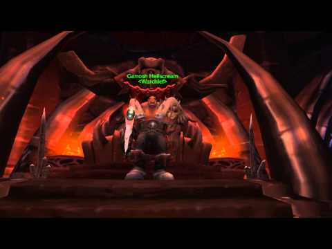 Garrosh Hellscream's Final words of 5.4