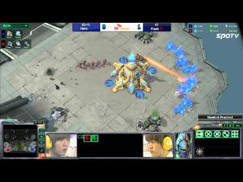 [0625] Hero(EG-TL) vs. Flash(KT) PvT 2SET Newkirk Precinct -Starcraft2,esportstv,SPL