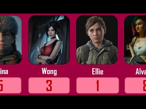 Top 10 Most BEAUTIFUL Female Characters in Video Games!