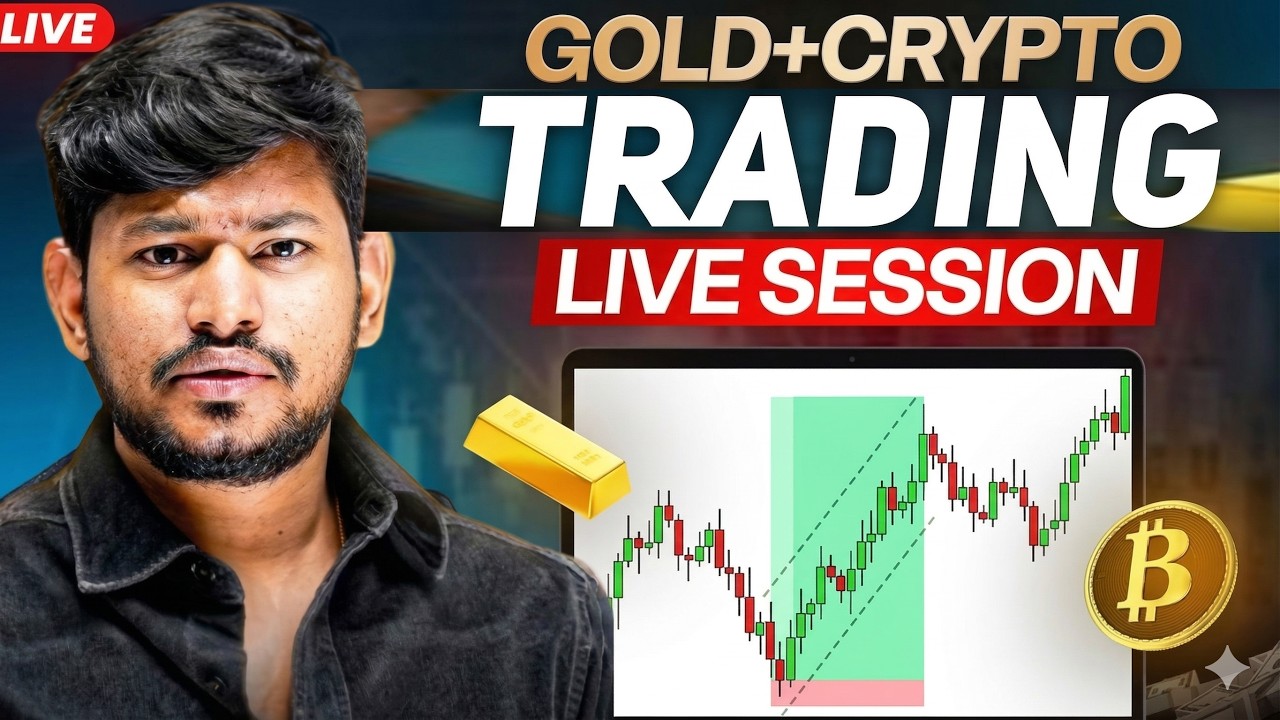 WW3 loading || Live Trading - Crypto and Gold | 13 April  | - IITian Trader #cryptotrading