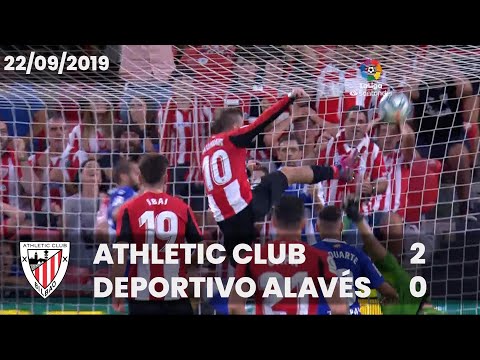 Imagen de portada del video ⚽ FULL MATCH I LaLiga 19/20 I J5. Athletic Club 2 – Deportivo Alavés 0