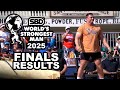 WORLD S STRONGEST MAN FINAL 2025 RESULTS Ft Hooper Stoltman