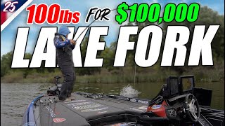 100lbs of Bass for $100k - Bassmaster Elite Lake Fork Day 1&amp;2 - Unfinished Family Business Ep.25