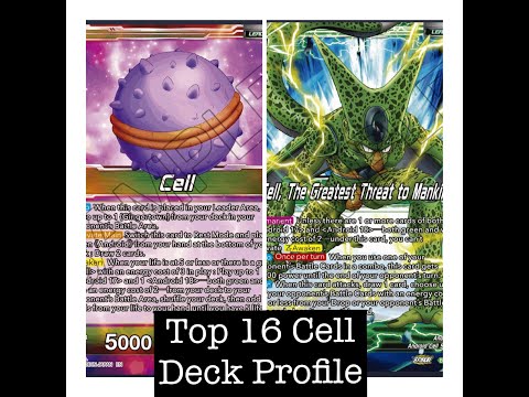 TOP 16 CELL deck profile Core TCG Online Regional