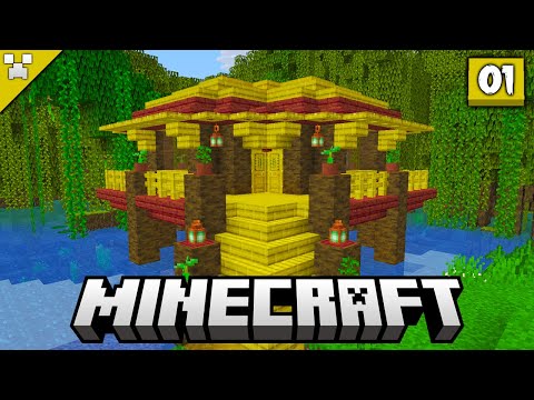 Minecraft Survival Episode 1 | A Start Like No Other! (Python's World S2)