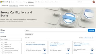 How to Schedule a Microsoft Fundamentals Online Exam? [Arabic]