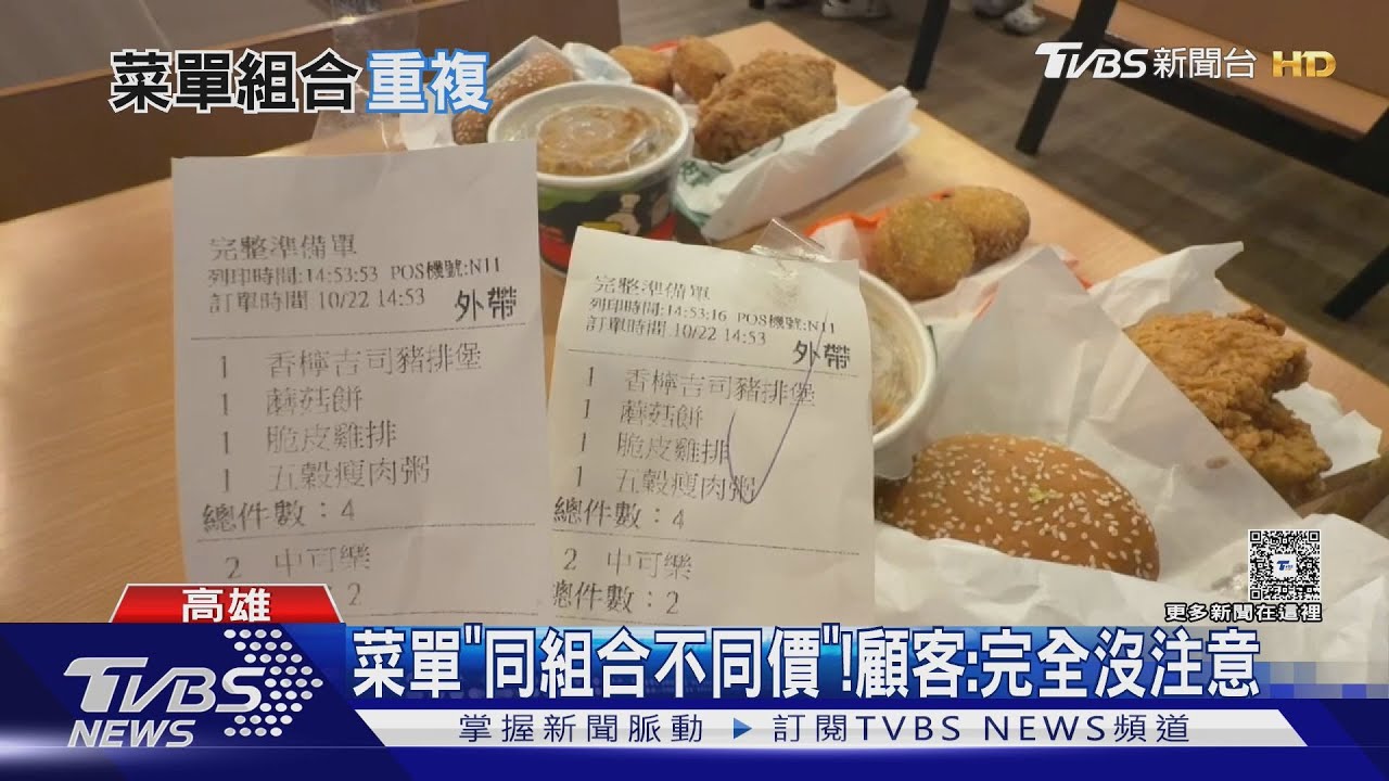 同套餐組合差10塊!「速食南霸天」菜單見BUG 網友識破