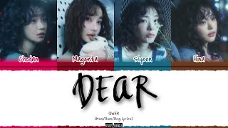 Download lagu QWER - 눈물참기 (Dear) Lyrics [Color_Coded_Han_Rom_Eng] mp3