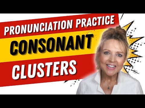 English Pronunciation Practice | CONSONANT CLUSTERS | British English