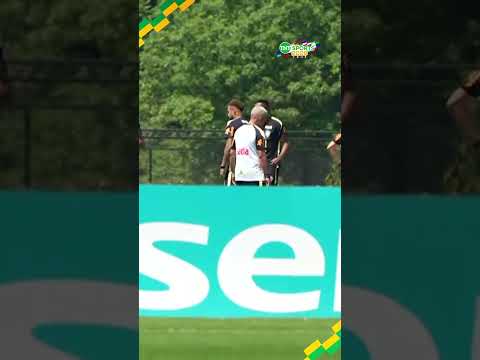 E TEVE NEYMAR TRABALHANDO COM BOLA! 🤩⚽ #shorts