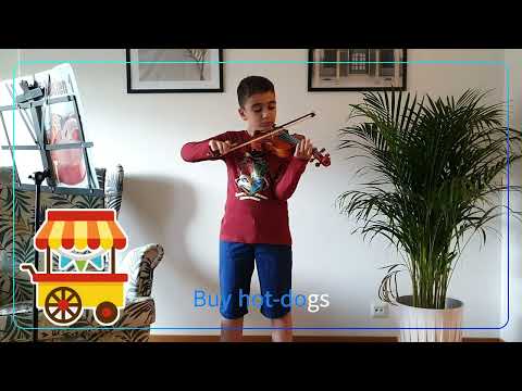 Violinisten 1 | Köp varm korv (Buy hot-dogs)
