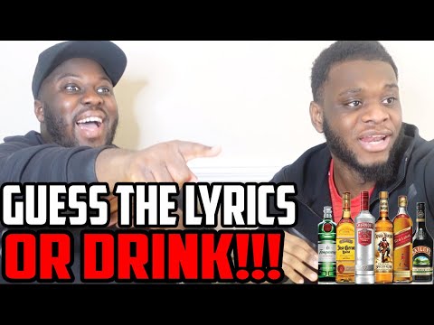 Guess The Lyrics OR DRINK With Gino J!!!