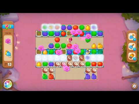 Gardenscapes level 11636 No Boosters Gameplay #Bubunka