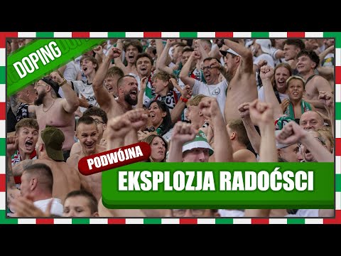 EKSPLOZJA RADOŚCI W DOLICZONYM CZASIE GRY! - DOPING NA MECZU LEGIA - GKS