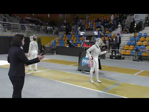 Orleans GP 2021 SWS - PL64 - Lupu ROU v Kim KOR (Partial)