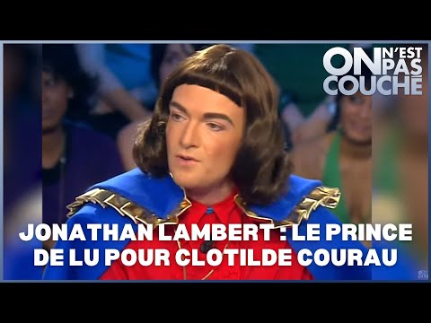 Jonathan Lambert est le Prince de Lu pour Clotilde Courau - Sketch HD - On n'est pas couché