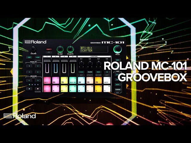 Video teaser for Roland MC-101 GROOVEBOX for Beatmakers and Mobile Producers