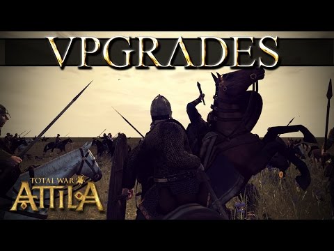 Total War Attila Mechanics - The Ecstasy of Triple Gold Germanics vs Nordic Horse Lords