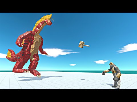 One Shot Ghor Hammer vs Workshop Units - Animal Revolt Battle Simulator