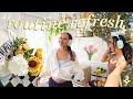 ROUTINE REFRESH🧺✨~ new habits, decluttering & fun tips