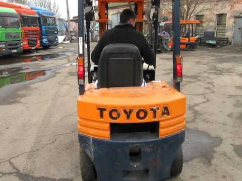 Бензиновый автопогрузчик Toyota 5FGL15