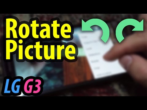 How to Rotate a Picture on LG G3 smartphone