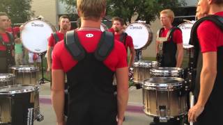 Santa Clara Vanguard Drumline 2013 Snare Break